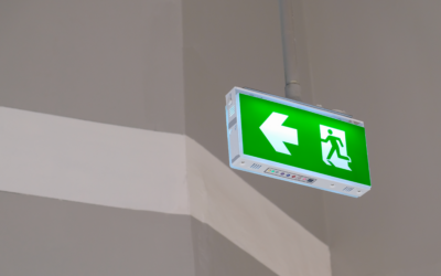 What Type of Safety Sign is used on a Fire Door