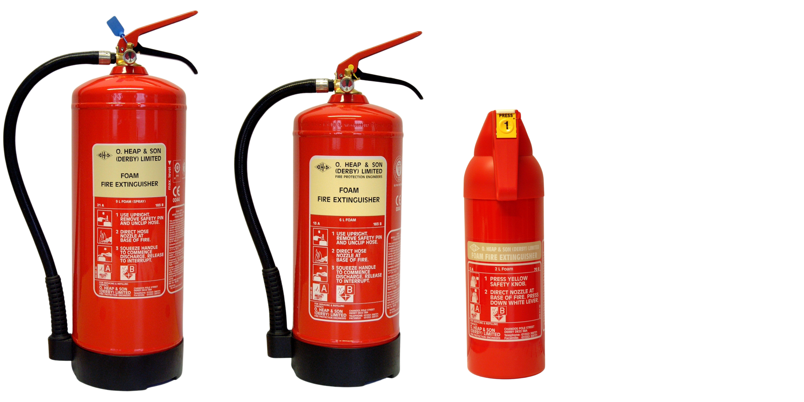 foam fire extinguisher