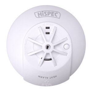 interlinked fire detectors - Hispec RF PRO Mains Heat Alarm | 10 Year Battery