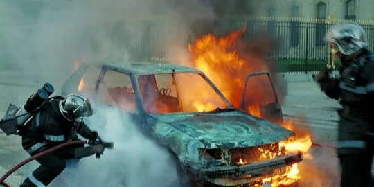 vehicle fire vehicle fire