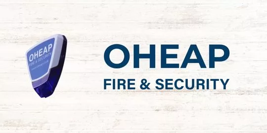 OHEAP logo intruder alarm OHEAP logo intruder alarm