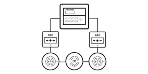 addressable fire alarm schematic