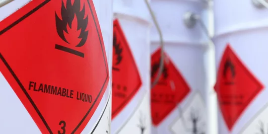 flammable liquid fire flammable liquid fire