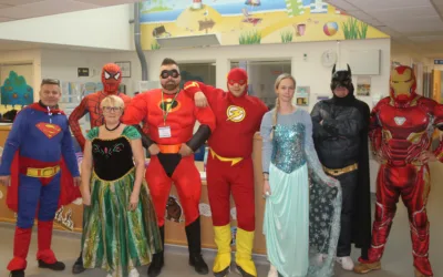 Superheroes On Duty at North West Anglia NHS Trust