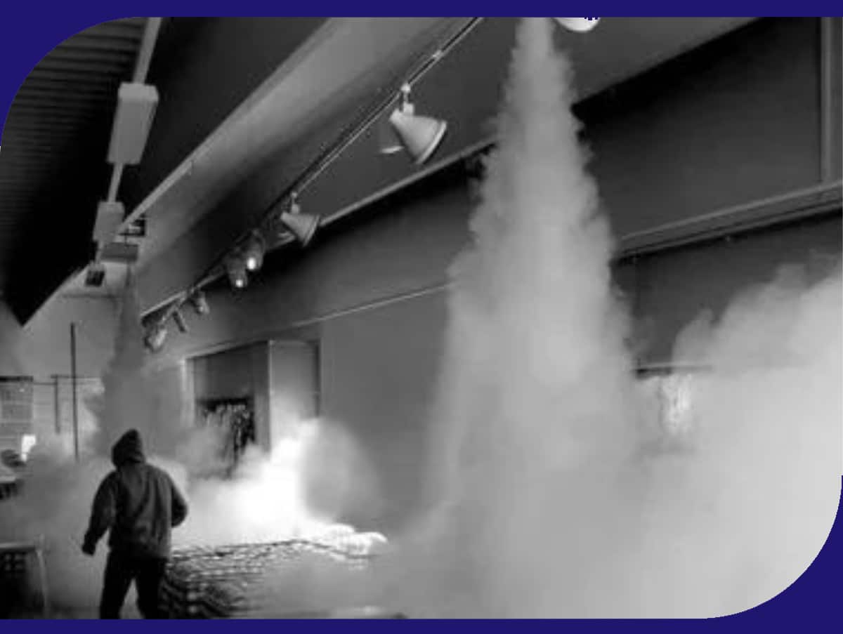 Density Fog Intruder Alarm