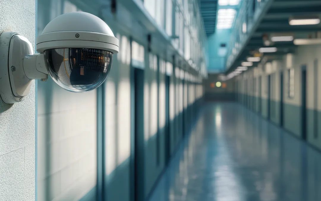 CCTV Camera in prison security system