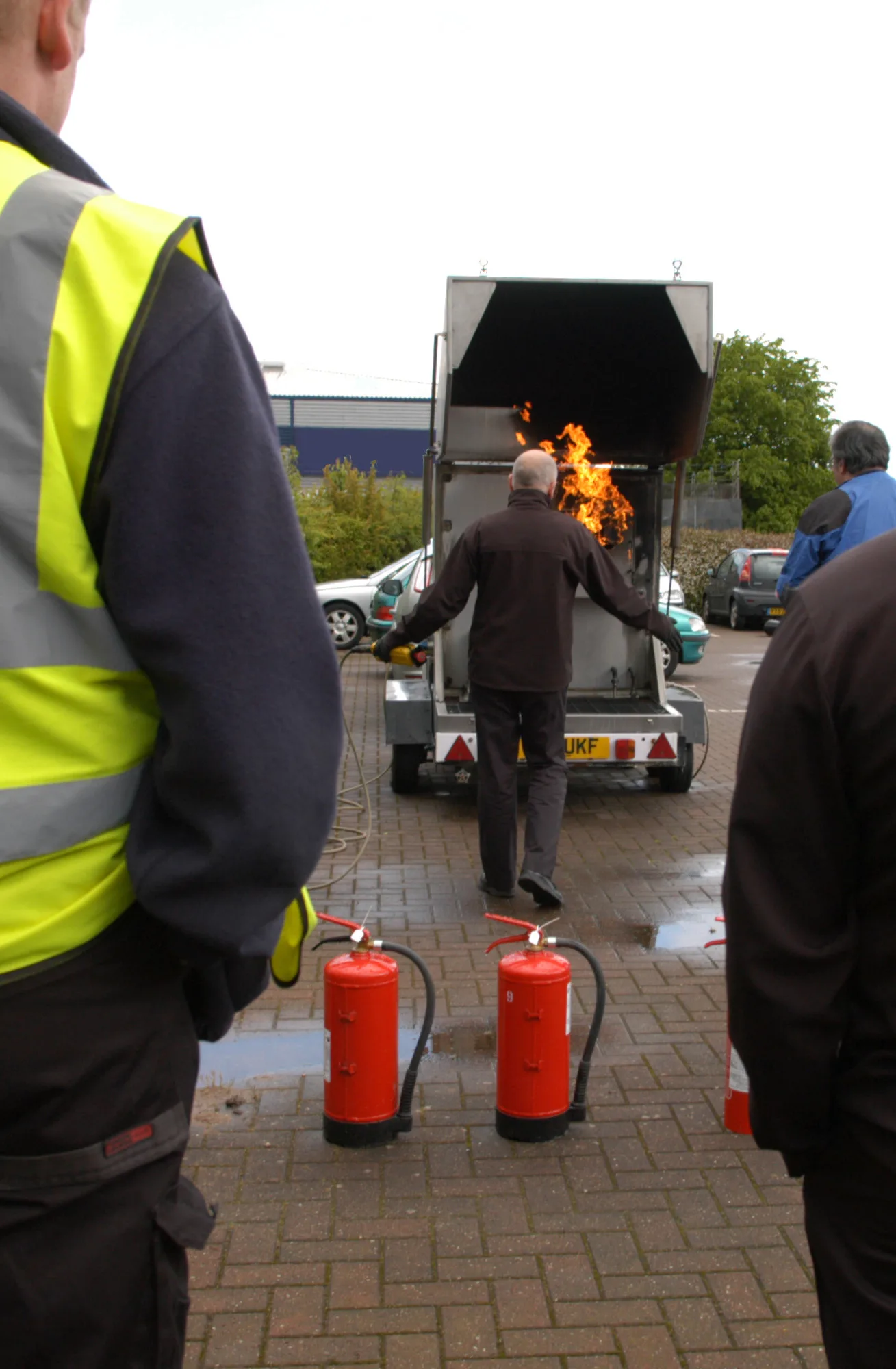 Fire Sasfety Training in Action